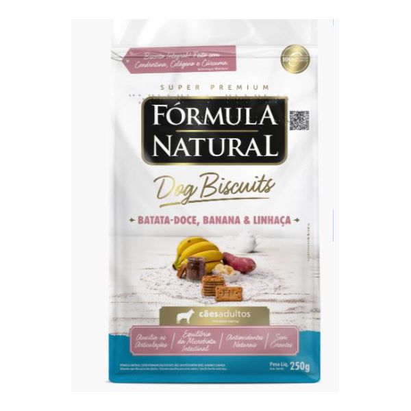 BISCOITO CAO FORMULA NAT AD BATATA 250G