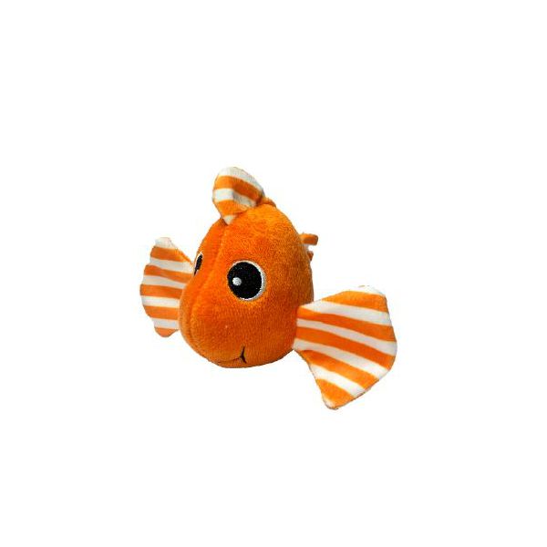 BRINQ CAO PELUCIA PEIXE LARANJA REF DOG325 SAVANA