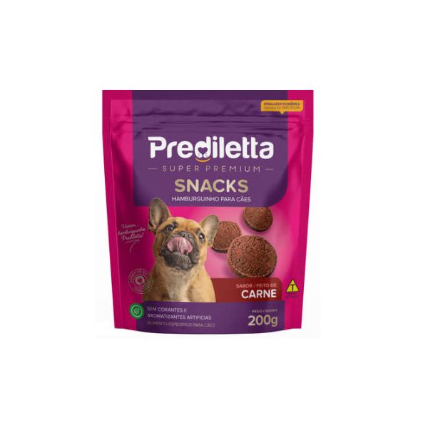 PETISCO CAO PREDILETTA HAMBURGUINHO 200G