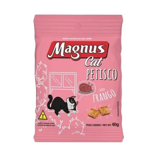PETISCO GATO MAGNUS CAT FRANGO 40G