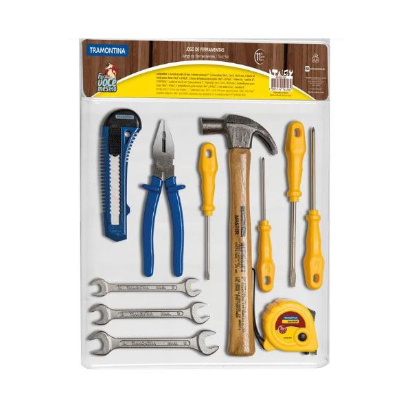 JG FERRAMENTAS TRAMONTINA 11 PCS 43409/104