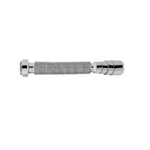 SIFAO SANFONADO 40/50MM CROMADO HIDROLIM