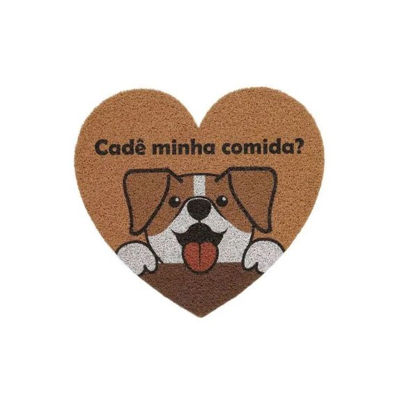 TAPETE VINIL PET 2.0 HEART 55CM X 60CM