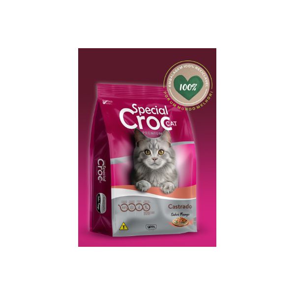 RACAO GATO SPECIAL CROC CAT CAST 10,1KG
