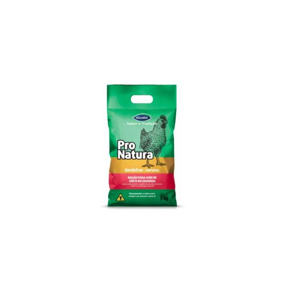 RACAO AVES CRESC/ENGORDA 5 KG GORDOFRAN TRIT GUABI