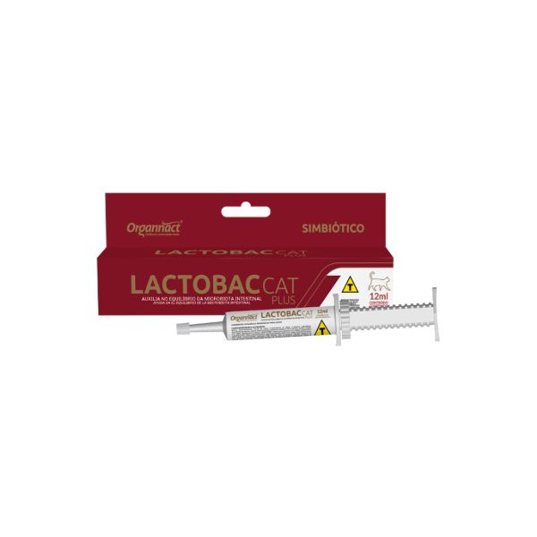 LACTOBAC CAT PLUS 12ML (SIMBIOTICO)