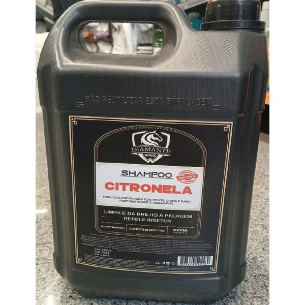 SHAMPOO CAVALO 5 LITROS CITRONELA HORSE DIAMANTE