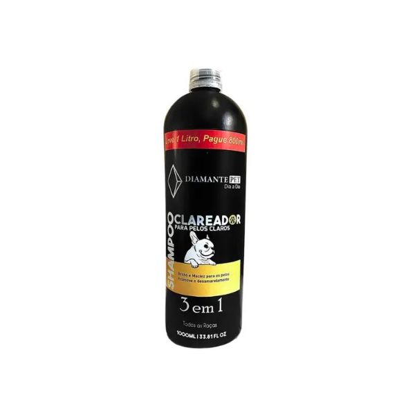 SHAMPOO DIAMANTE CLAREADOR 1 LITRO DIA DIA