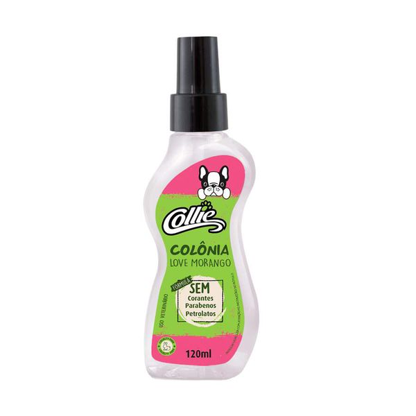 COLONIA COLLIE 120ML MORANGO LOVE