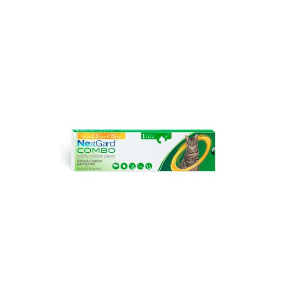 NEXGARD COMBO GATO CAT 0,9ML ( 2,5-7,5 KG)