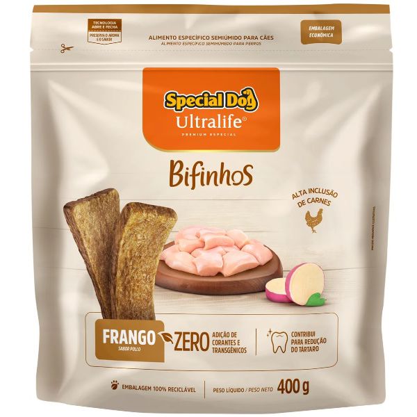 BIFINHO CAO ULTRALIFE SPECIAL DOG FRANGO 400G