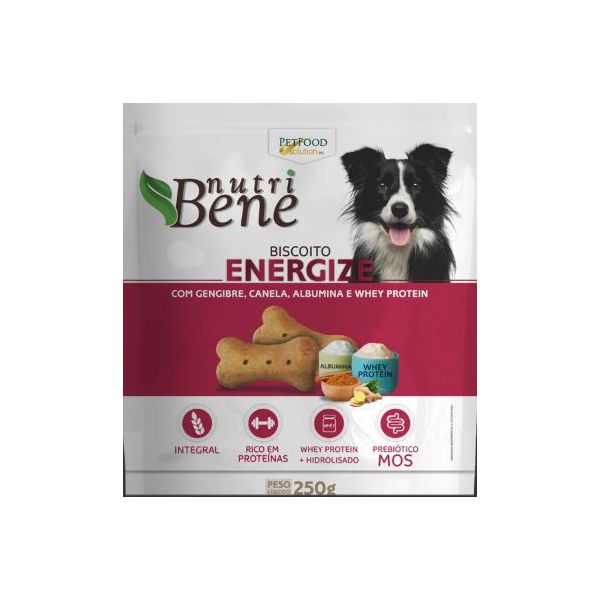 BISCOITO CAO AD ENERGIZE NUTRIBENE 250G