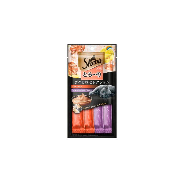 CARNE GATO SHEBA AD ATUM E CAMARAO 48G C/4 TUNA & SEAFOOD