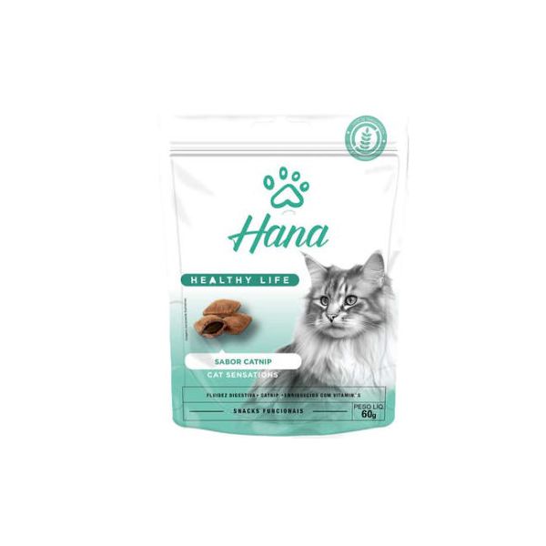 PETISCO GATO HANA SENSATIONS NUGGETS 60G CATNIP