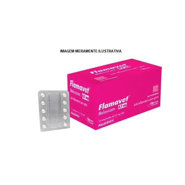 FLAMAVET 0,2 MG CART C/10 COMP