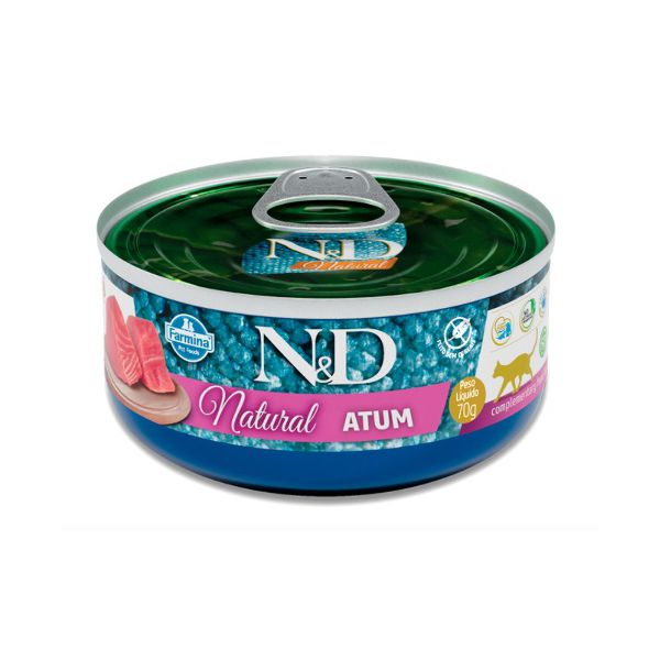 CARNE GATO N&D ATUM 80G