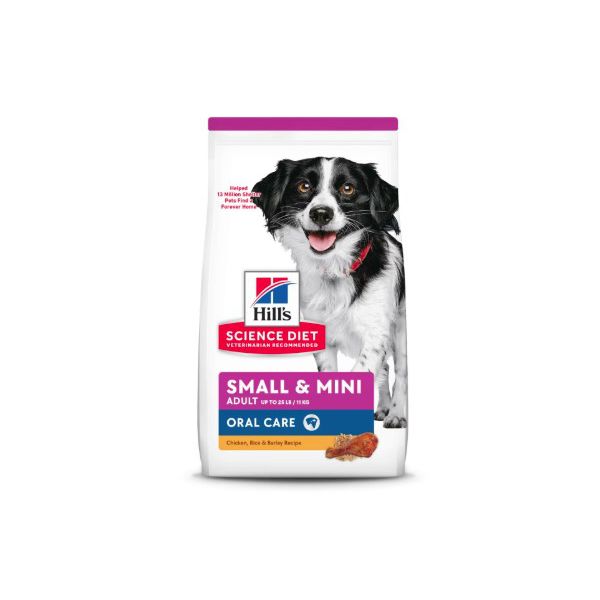 RACAO CAO HILLS 1,81 KG AD ORAL CARE SPECIALTY