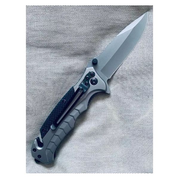 CANIVETE INOX GHATTAS COM CLIP FA-46