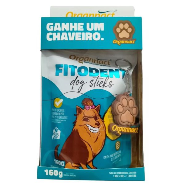 PET PALITO ORGANNACT FITODENT DOG STICKS 160G