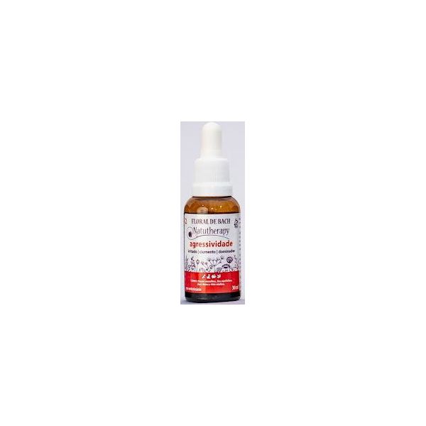 FLORAL 30ML AGRESSIVIDADE NATUTHERAPY