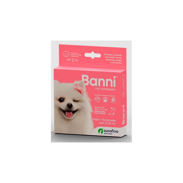 BANNI CAO 0,32ML ATE 5 KG