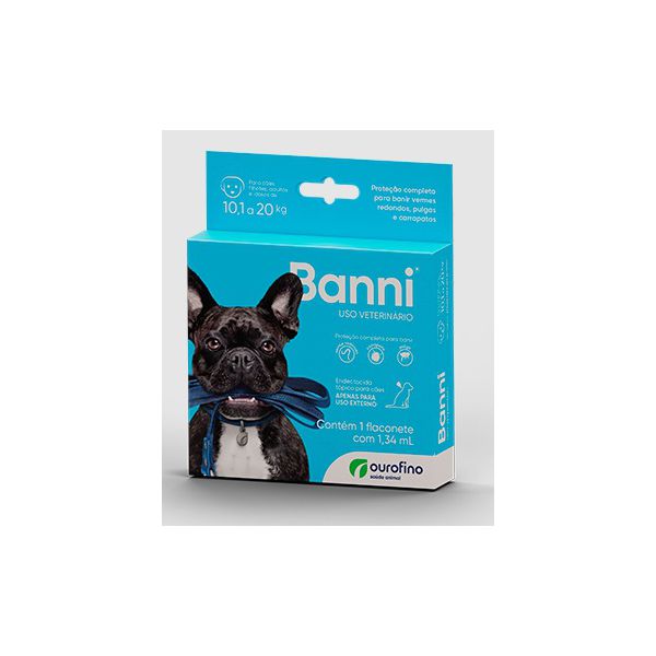 BANNI CAO 134ML DE 10,1 A 20 KG