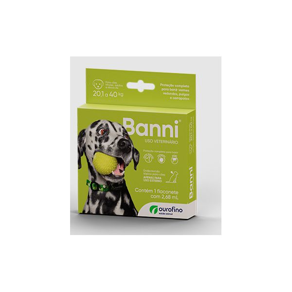 BANNI CAO 268ML DE 20,1 A 40 KG