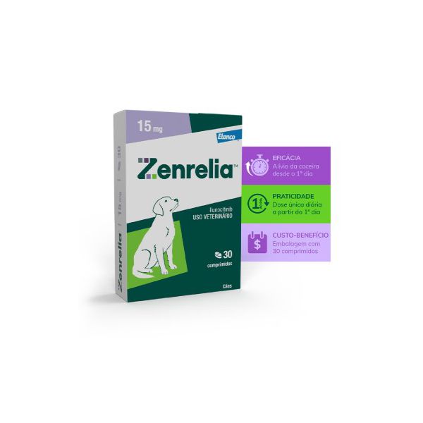 ZENRELIA 15MG 30CP