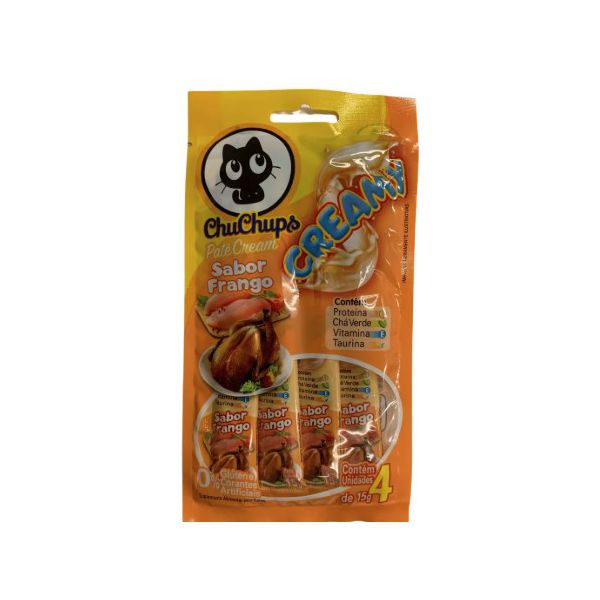 CARNE GATO CHUCHUPS AD FRANGO 60G