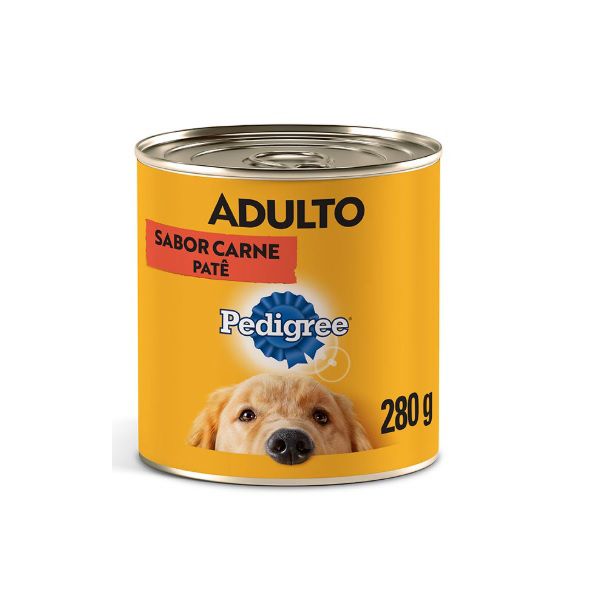 CARNE CAO PEDIGREE 280G FRANGO PATE LATA 
