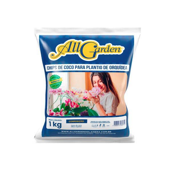 CHIPS DE COCO PARA ORQUIDEA 1KG