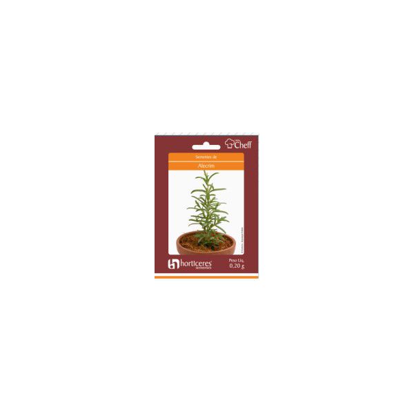 HORTALICA SEMENTE PLATINA ALECRIM 0,2G