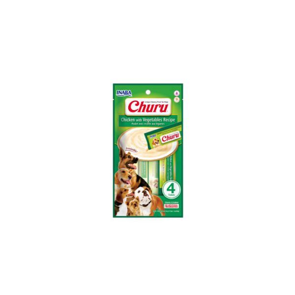 CARNE CAO CHURU AD FRANGO E VEGETAIS 56G