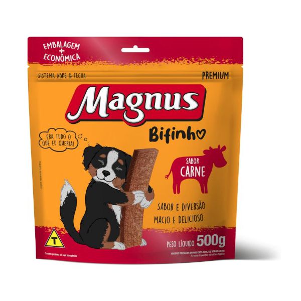 BIFINHO CAO MAGNUS 500G CARNE