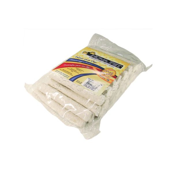 OSSO PALITO NOVA PET 1KG 15X5 NATURAL