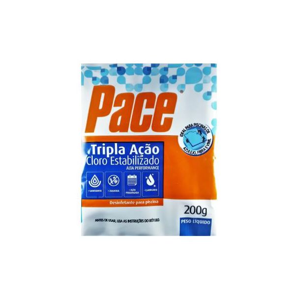 CLORO HTH TRIPLA ACAO TABLETE 200G (CX5%D)