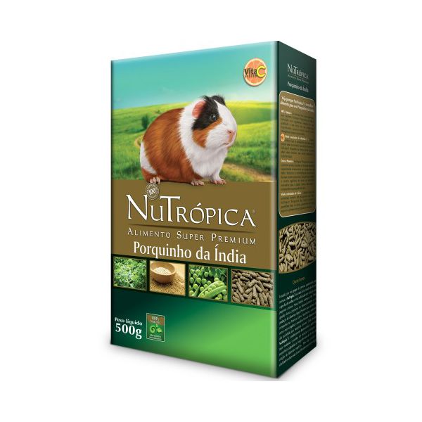 ALIM.NUTROPICA PORQUINHO DA INDIA 500GR