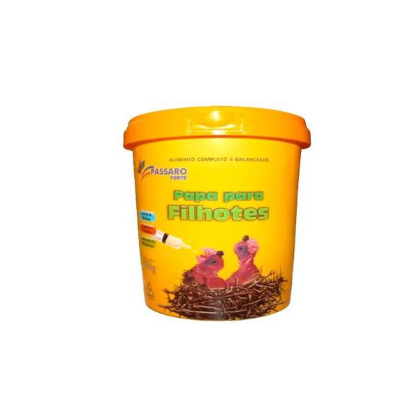 ALIM.PASSARO PAPA FILHOTE 350G PASSARO FORTE