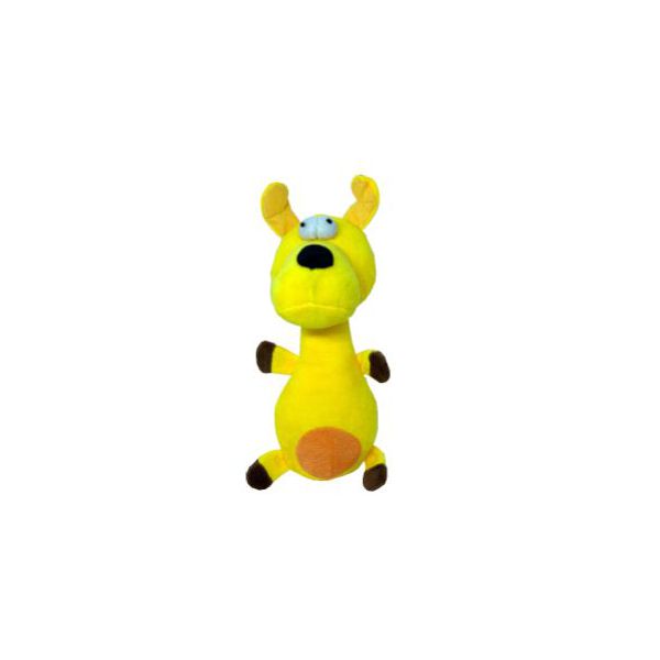 BRINQ CAO PELUCIA GIRAFA AMARELO REF DOG279 SAVANA