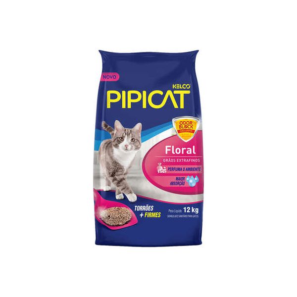 GRANULADO GATO PIPICAT 4KG FLORAL