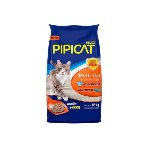 GRANULADO GATO PIPICAT 12KG MULTICAT