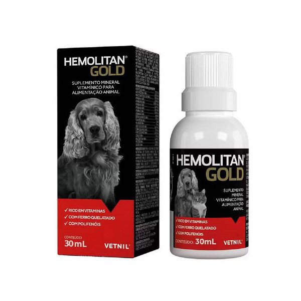 HEMOLITAN PET GOTAS 30ML GOLD