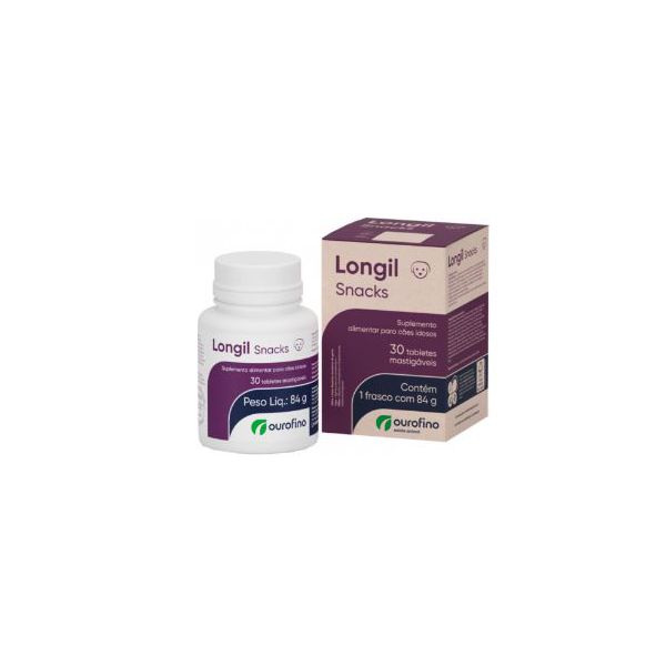 LONGIL SNACKS 84G 30 TABLETES