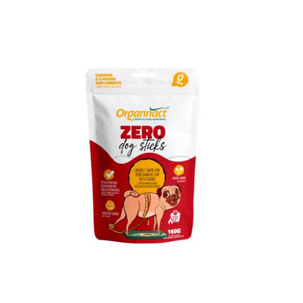PET PALITO ORGANNACT ZERO DOG STICKS 160G