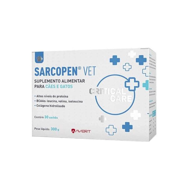 SARCOPEN VET CAES E GATOS 30 SACHES