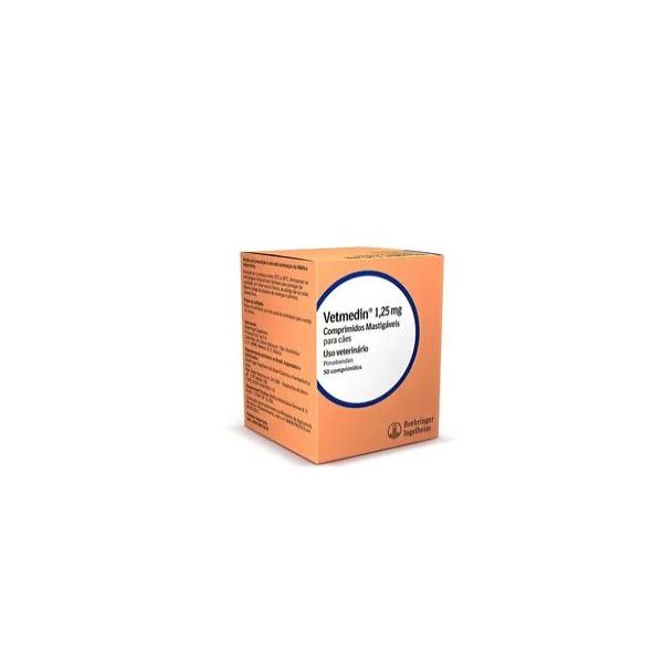 VETMEDIN 1,25MG 50 COMP