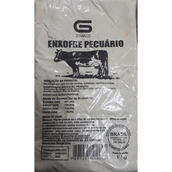 ENXOFRE PO 1 KG 