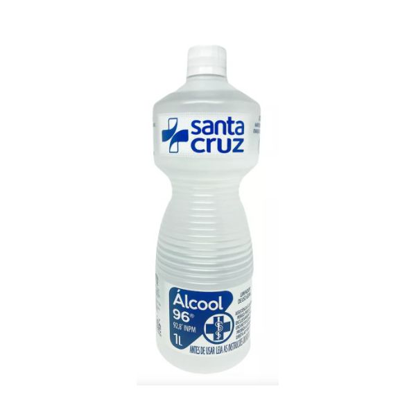 ALCOOL LIQUIDO 92,8° SANTA CRUZ 1 LT