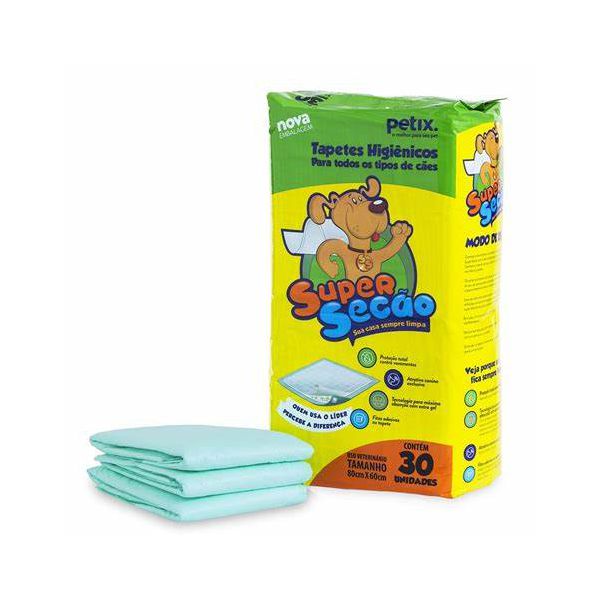TAPETE CAO HIGIENICO SUPERSECAO C/30 