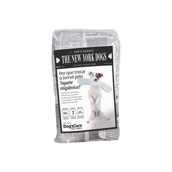 TAPETE CAO HIGIENICO THE NEW YORK DOGS C/7 (80X60)